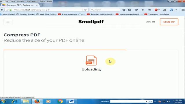 How to Compress / Reduce Size of PDF Files Online (Useful Websites) [Urdu / Hindi] смотреть онлайн