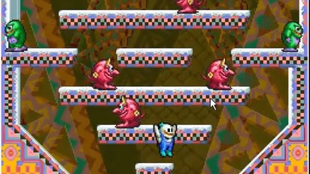 snow bros game смотреть онлайн