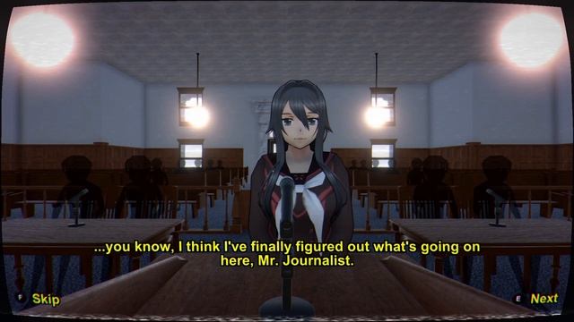 [SPOILER] RYOBA AISHI JUDGED AT THE COURTROOM | YANDERE SIMULATOR 1980s MODE