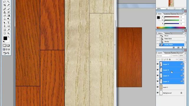 делаем текстуру ламината в фотошопе смотреть онлайн