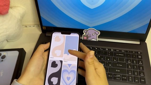 iphone 13 Pro max unboxing | sierra blue☁️ Aestethic✨ смотреть онлайн