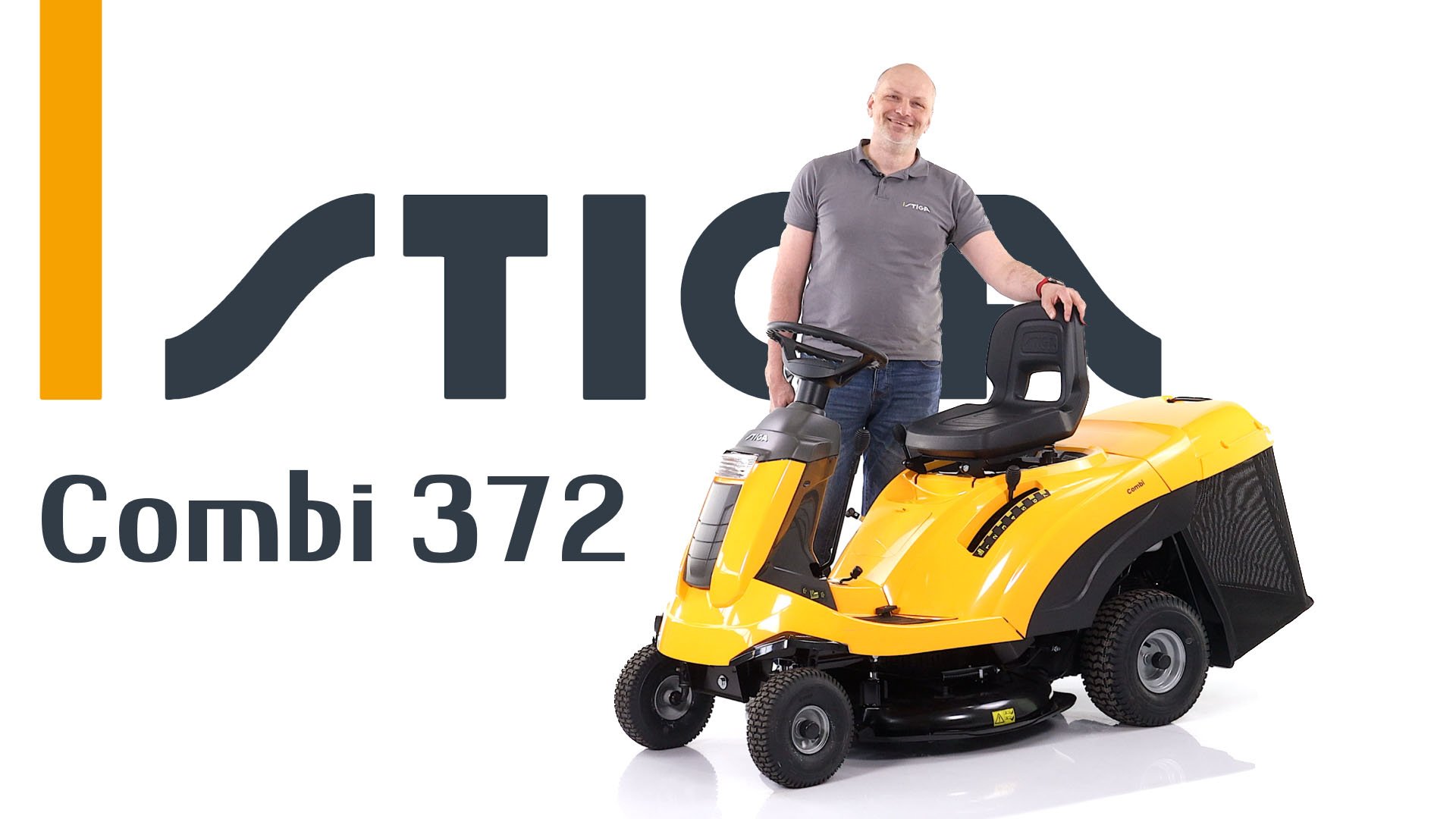 Обзор садового минирайдера Stiga Combi 372 2T0210481/ST2 смотреть онлайн