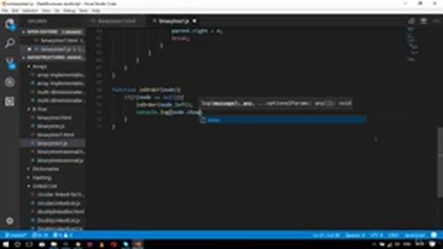 Finding A Value of Binary Tree in JavaScript смотреть онлайн