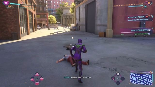 Chinatown Marko's Memories - Marvel's Spider-Man 2 смотреть онлайн