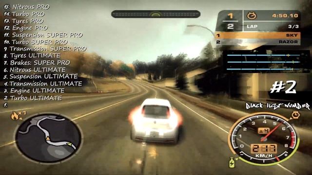 Punto vs Razor + final pursuit (NFS MW Challenge v2) смотреть онлайн