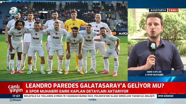 Leandro Paredes Galatasaray'a Geliyor Mu? Emre Kaplan Açıkladı! / A Spor / Spor Gündemi / 14.07.202 смотреть онлайн