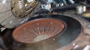 Opel Frontera A Sport_замена сцепления_снятие кпп