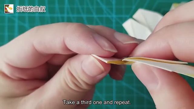 Origami Modular Flowers Instructions смотреть онлайн