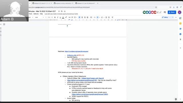 Eclipse OpenJ9 2022/03/15 Community call смотреть онлайн