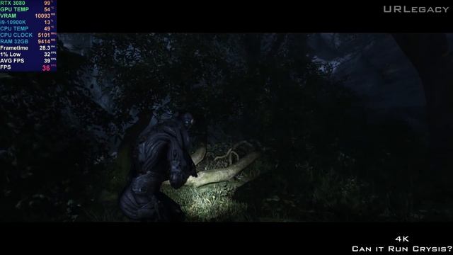 Crysis Remastered : RTX 3080 + i9-10900K | 4K / Ultra Settings / Can It Run Crysis? смотреть онлайн
