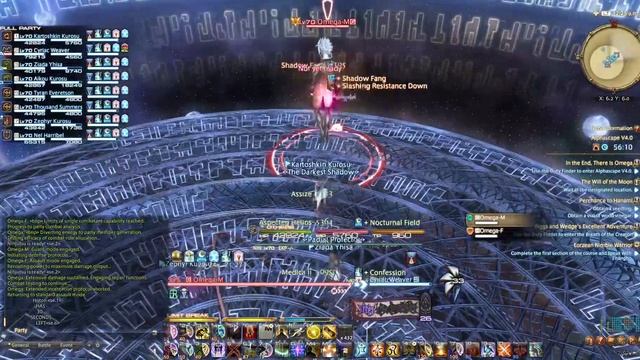 FFXIV - Alphascape 4.0 clear смотреть онлайн