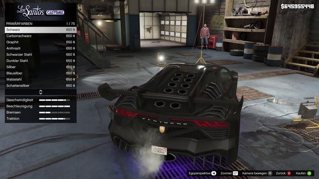 GTA 5 Autos tunen / Cartuning [Deutsch] #12 - Pegassi Zentorno смотреть онлайн
