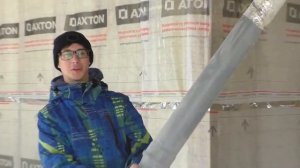 Быстрое утепление крыши эковатой своими руками!