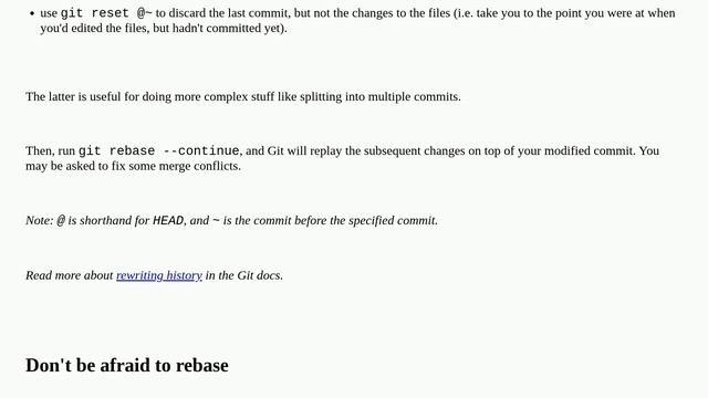How do I modify a specific commit? смотреть онлайн
