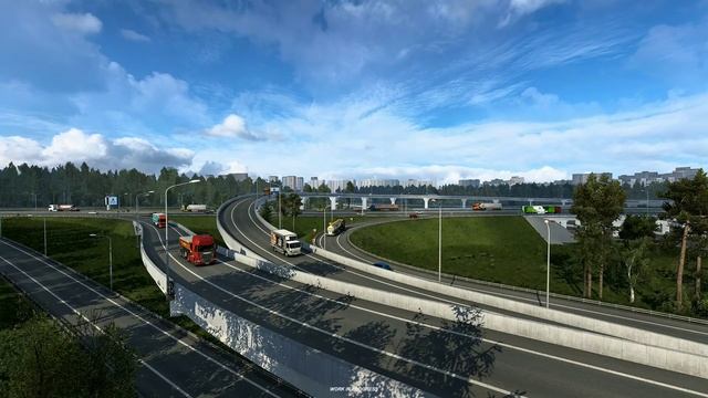 ДОРОЖНАЯ СЕТЬ В DLC СЕРДЦЕ РОССИИ - Heart of Russia - НОВОСТИ ETS-2 смотреть онлайн