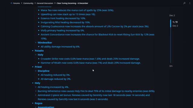BRUTALE KLASSEN NERFS & BUFFS am 6. Dezember | WoW Dragonflight 10.2 смотреть онлайн