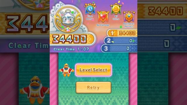 Kirby: Triple Deluxe - Dedede's Drum Dash - 100% Walkthrough (PLATINUM Medals) смотреть онлайн