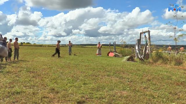 Воинское посвящение на Перуновом дне в Красотынке 2013 г. смотреть онлайн