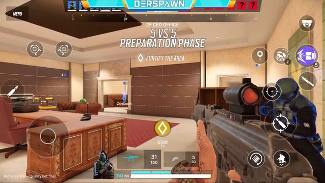 Rainbow Six Siege Mobile Thermite/Kapkan Gameplay #04 (iOS Android) No Commentary 🔵#DERSPAWN🔵 смотреть онлайн
