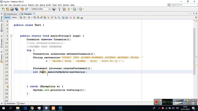 Como conectar JAVA con MYSQL - INSERT, UPDATE, DELETE смотреть онлайн