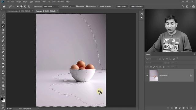 How to Make Selection with Magic Wand & Quick Selection in Photoshop in Hindi - Urdu - Class - 6 смотреть онлайн