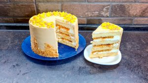 Бомбический Торт Банан-Орех В Карамели