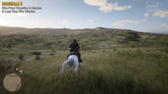 Red Dead Redemption 2 Horseman Challenge #3 Guide - Ride From Valentine to Rhodes in 5 Minutes смотреть онлайн