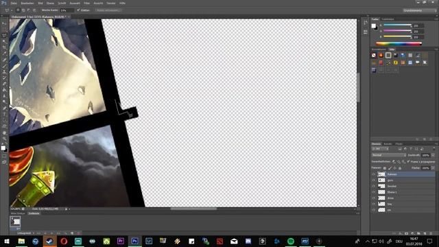 Dota 2 Comicstyle Wallpaper 1920x1080 | Photoshop Timelapse | ScrollerPlays смотреть онлайн