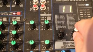 Yamaha MG 12XU Effects Demo - 24 Effects