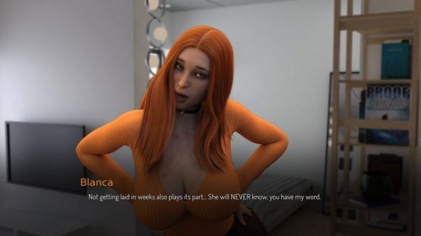 Blanca tries to seduce me - College Bound Gameplay Part.11