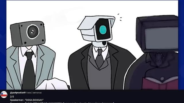 ¿QUE LE ESTA DICIENDO? Tv Woman A Camera Man De Los SKIBIDI TOILET  ¿KE PASO? ¿KE LE DIJO?