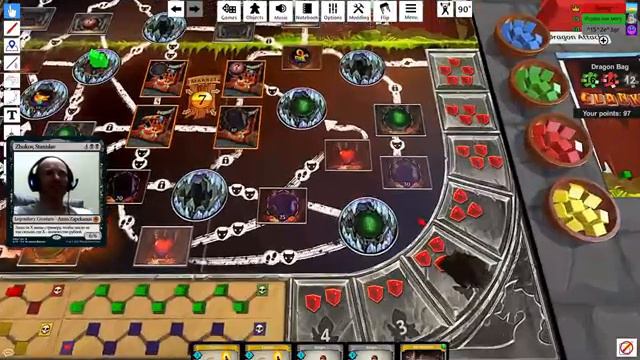Clank! // Кланк! С Пахой, Жекой и Сегром // Tabletop Simulator смотреть онлайн