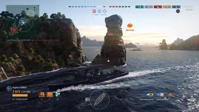 World of Warships Legends akizuki 10 torps 110k смотреть онлайн
