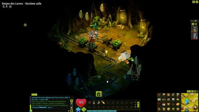 DOFUS LET'S PLAY FR 88 LE DONJON DES LARVES смотреть онлайн