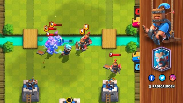 ROYAL RECRUITS vs ALL CARDS in Clash Royale | Royal Recruits Gameplay смотреть онлайн