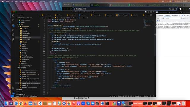 Week 14 Assignment/ React(State/Props) смотреть онлайн