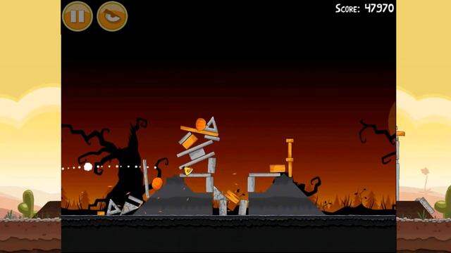 Angry Birds Seasons Trick or Treat: Level 2-3 смотреть онлайн