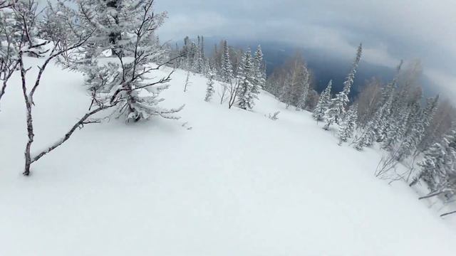 Самый лучший фрирайд в Шерегеше смотреть онлайн