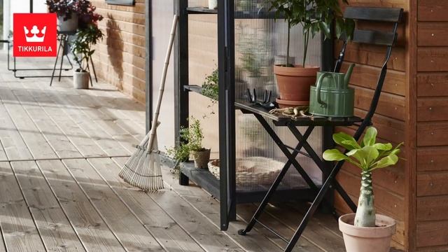 Tikkurila Valtti - экспертная защита древесины, проверенная временем в любых погодных условиях