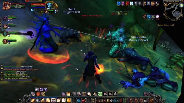 WoW Classic Paladin Tanking Blackfathom Deeps смотреть онлайн