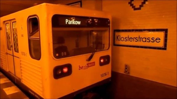 U-Bahn Berlin - U-Bahnhof Klosterstraße U2