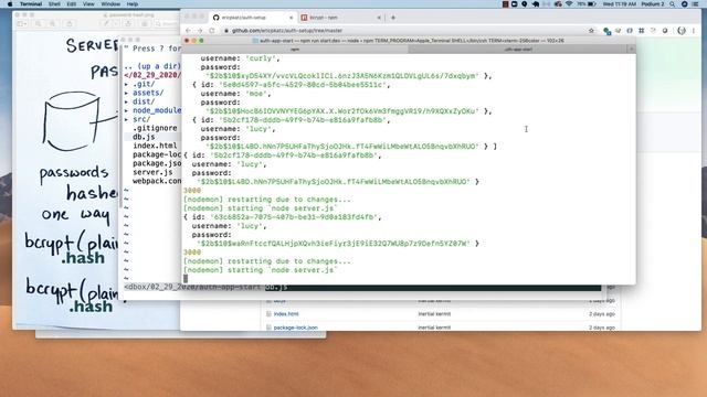 Authentication - Password Compare смотреть онлайн