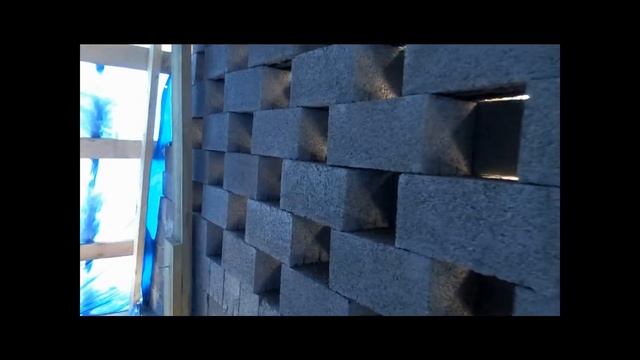 Строим дом из КББ своими руками. Часть 5: Зимовка 02.2017 г.