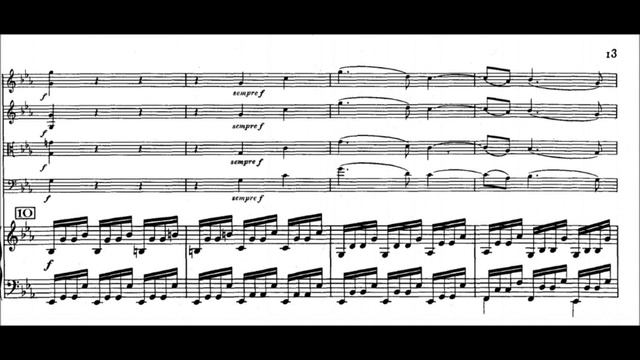 (Score) Fauré: Piano Quintet No.2, Op.115 - I. Allegro moderato смотреть онлайн