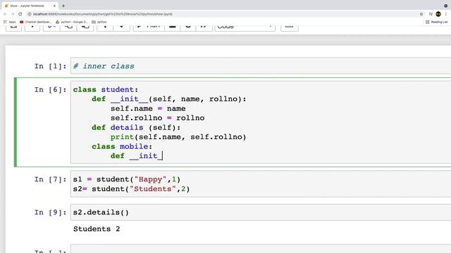 OOPs in Python - Inner Class - Python in Tamil смотреть онлайн