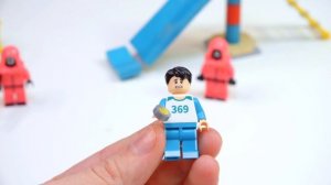 Игра в Кальмара фигурки "ЛЕГО"