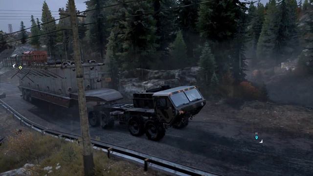 Transporting a huge construction triler - SnowRunner | Xbox Series X gameplay смотреть онлайн