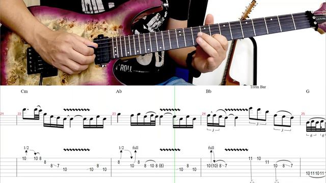 SHES’S GONE - Steelheart: SOLO guitar cover + TAB смотреть онлайн