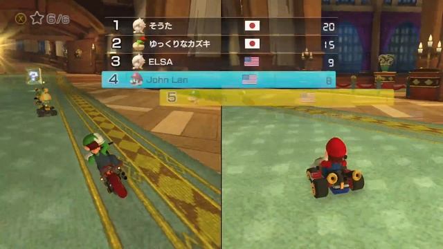 Mario Kart 8 Deluxe Battle Mode Online – 2 Players Multiplayer смотреть онлайн