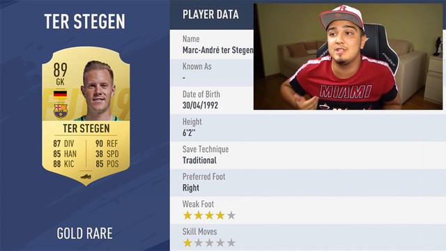 FIFA 19 - РЕАКЦИЯ НА ОФИЦИАЛЬНЫЕ РЕЙТИНГИ ИГРОКОВ / 30-21 место смотреть онлайн